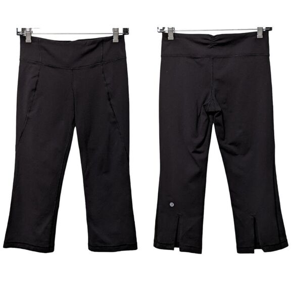LULULEMON Gather and Crow Crop Yoga Pants 4 - Picture 13 of 13